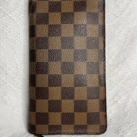 Louis Vuitton Damier Ebene zippy wallet vintage - Picture 3 of 17